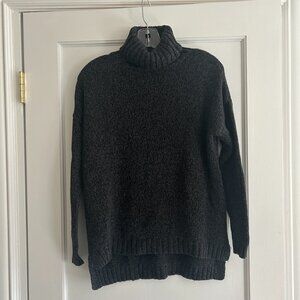 Marine Layer Women's Turtleneck Sweater Gray S